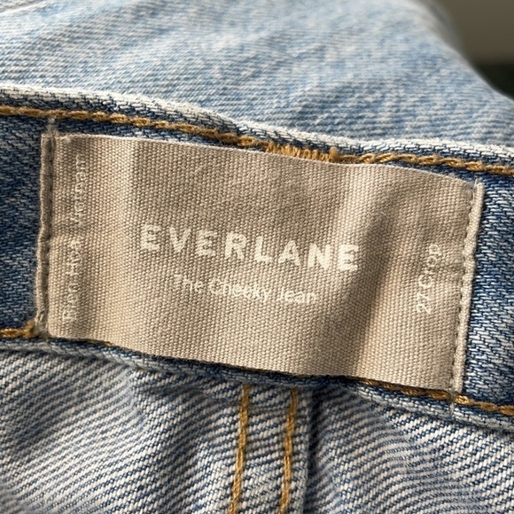 Everlane The Original Cheeky Jean Sky Blue Size 27 - Picture 7 of 9